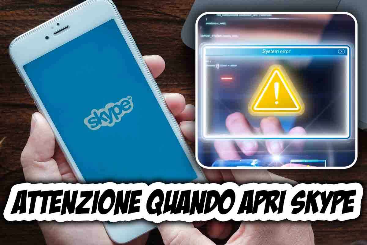 Skype pericolo malware