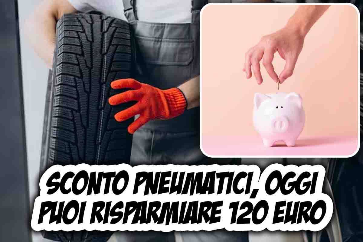 Uno sconto pneumatici per risparmiare