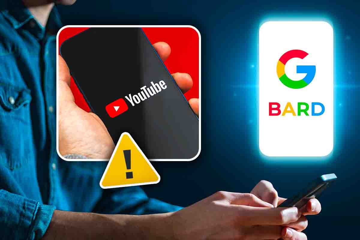 Bard colpisce Youtube con ultimo aggiornamento