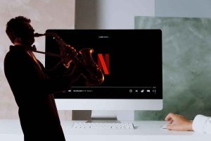 Musicista suono Netflix oggetti