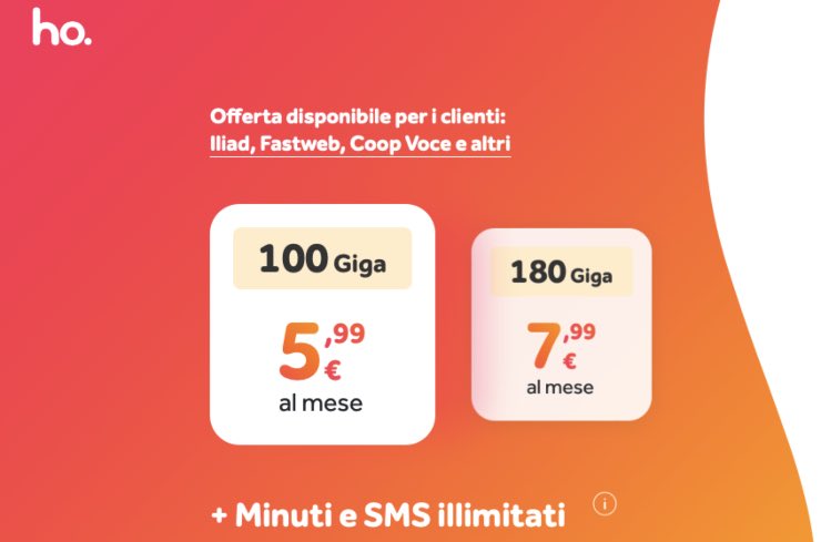 I dettagli dei due nuovi bundle lanciati da ho. Mobile